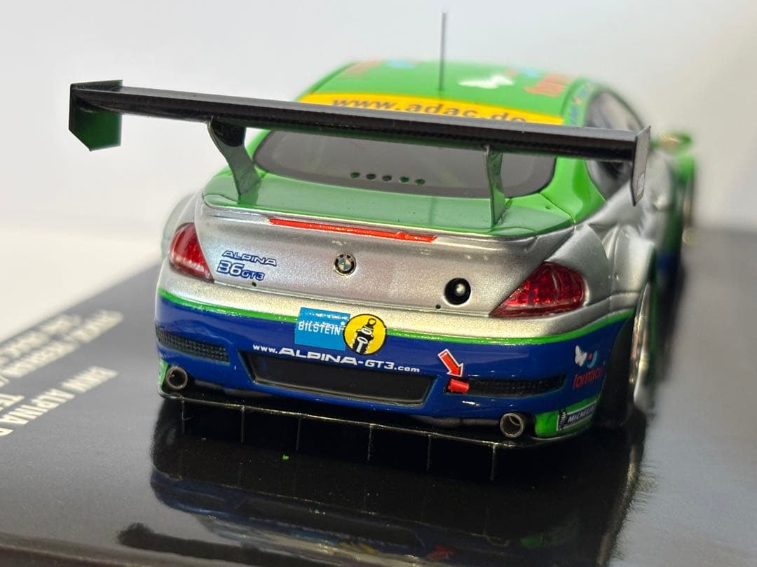 BMW Alpina B6 GT3 ニュル ‘09 ミニカー ミニチャンプス43