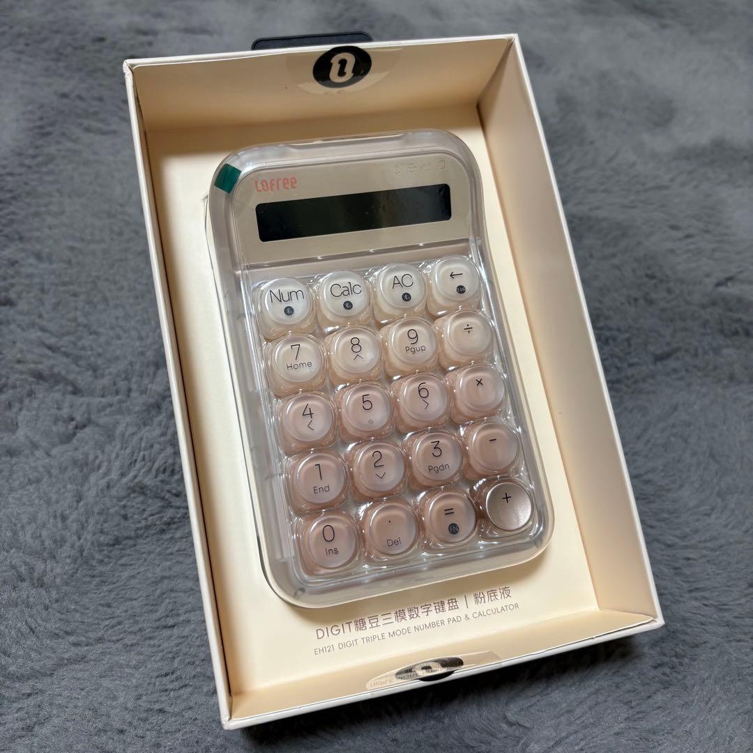 新品未使用】Lofree ロフリー 電卓 テンキー ファンデーションリキッド