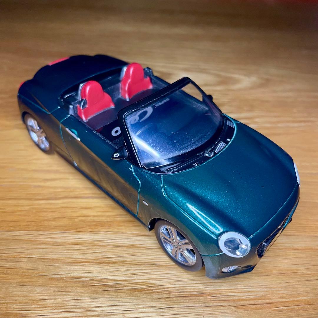 ダイハツ コペン セロ グリーン プルバックカー ミニカー 緑