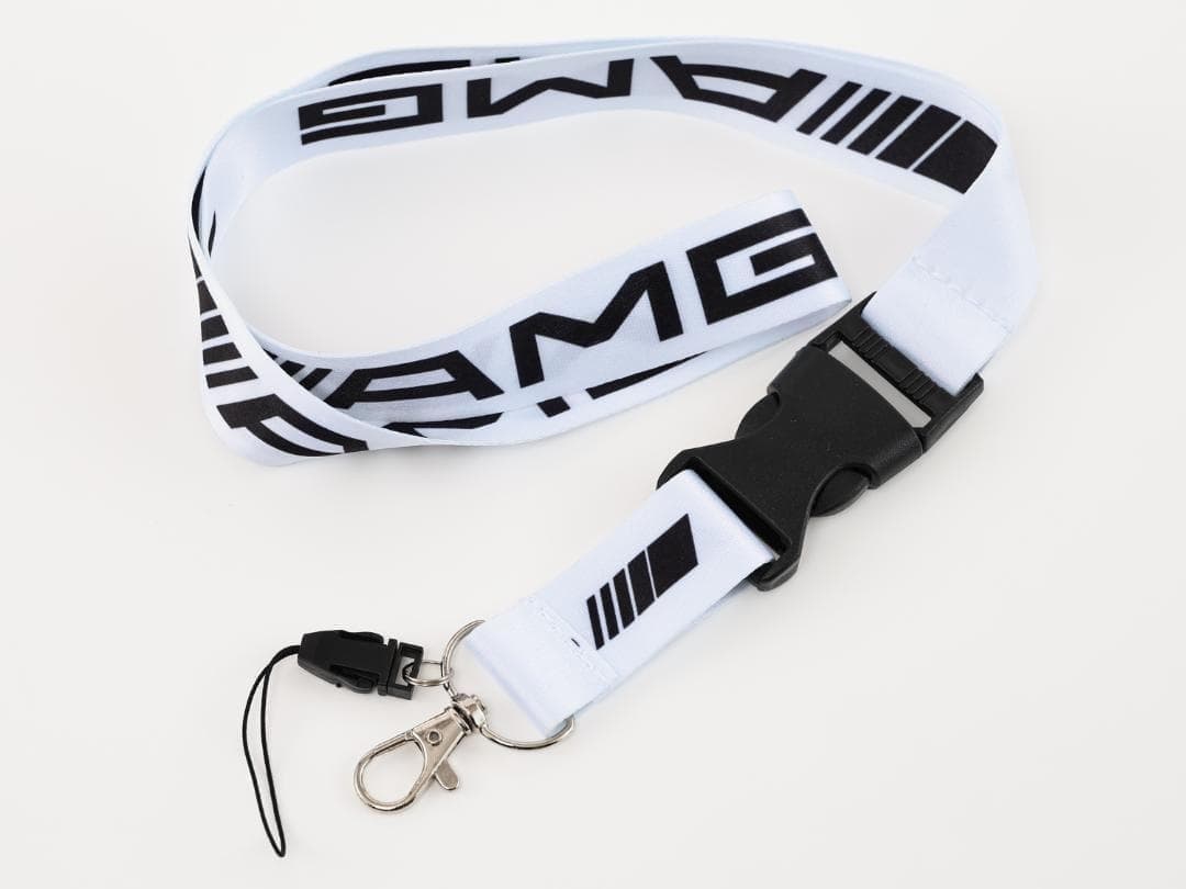 ☆ 【AMG 】 メルセデスベンツ ネックストラップ ランヤード 白 - メルカリ
