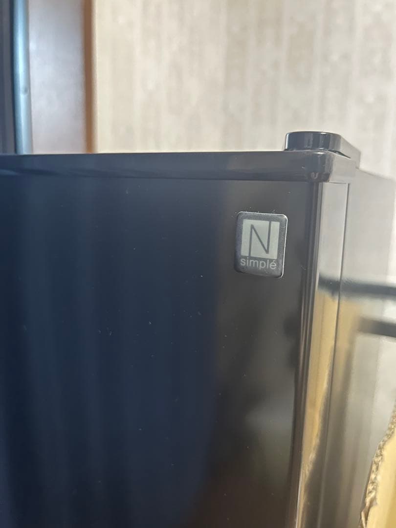 冷蔵庫106リットル　一人暮らし　黒　ブラック　ニトリ