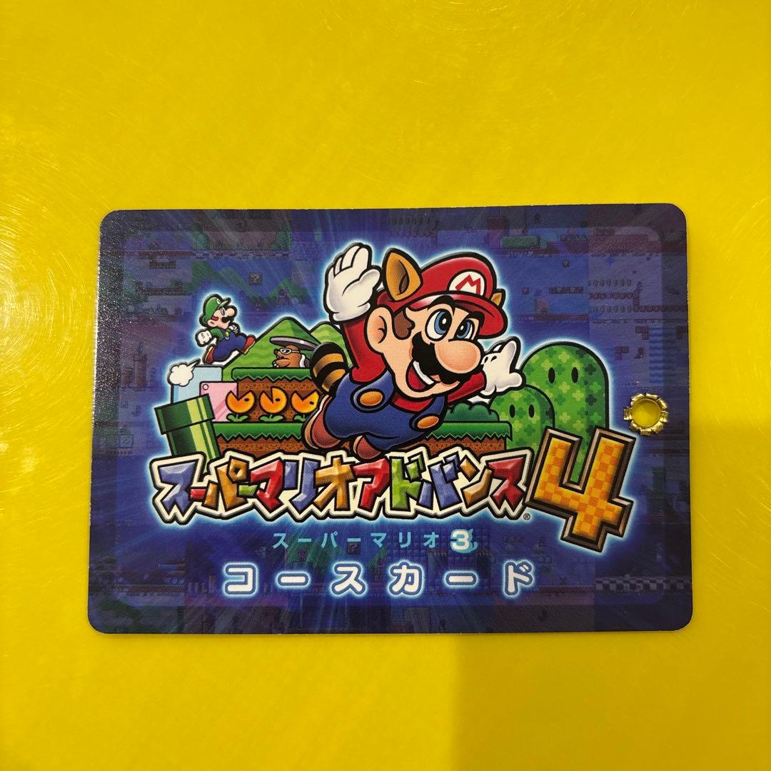 即発送可]スーパーマリオカード 4 コースカード