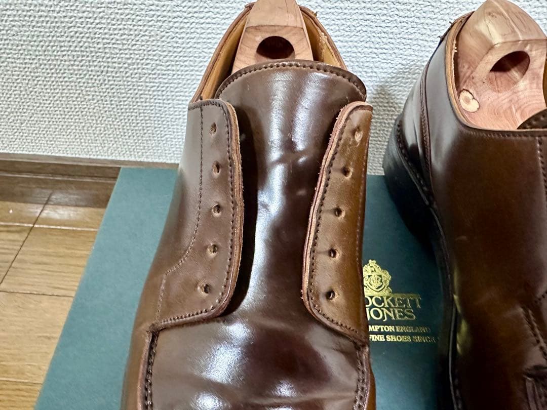 【希少】コードバン　モールトン　MORETON 　Uチップ　UK7.5