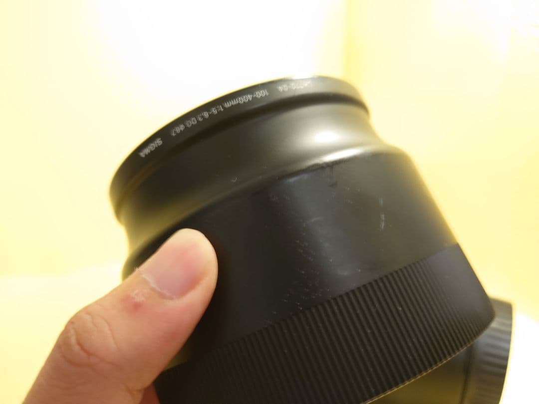 SIGMA 100-400mm F5.6-6.3 C EFマウント