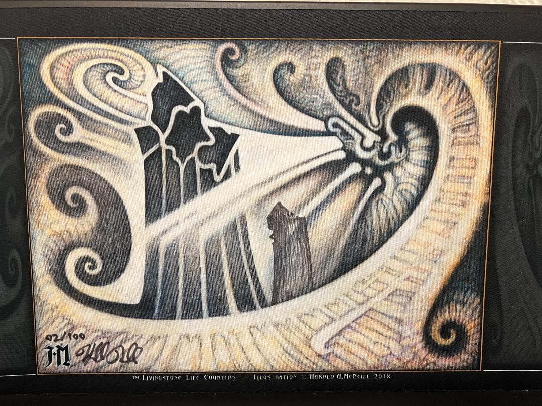 MTG Nether Void プレイマットアーティスト 限定版 サイン