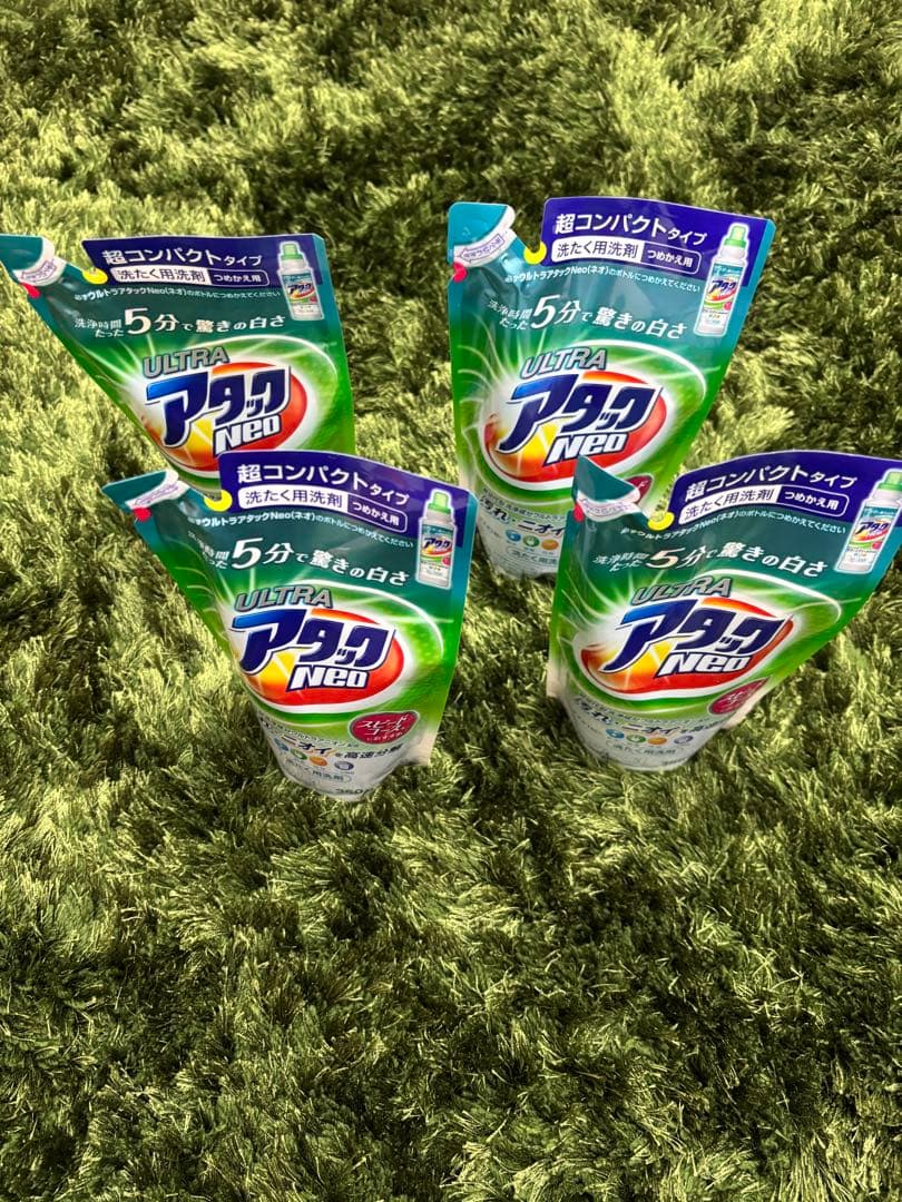 ウルトラアタックNeo 濃縮タイプ 詰め替え用 4袋 - メルカリ