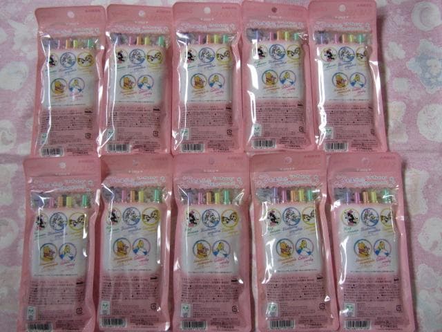 ゼブラ サラサクリップ マーブルカラー 5色セット 10パック ディズニー