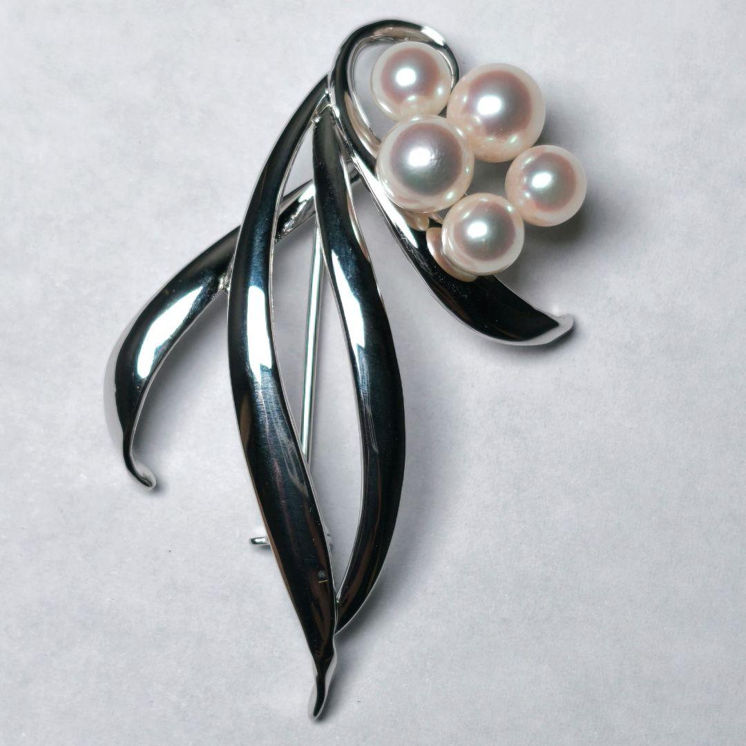 美品 最高級!!】ミキモト ブローチ パール フォーマル 正規品 皇室