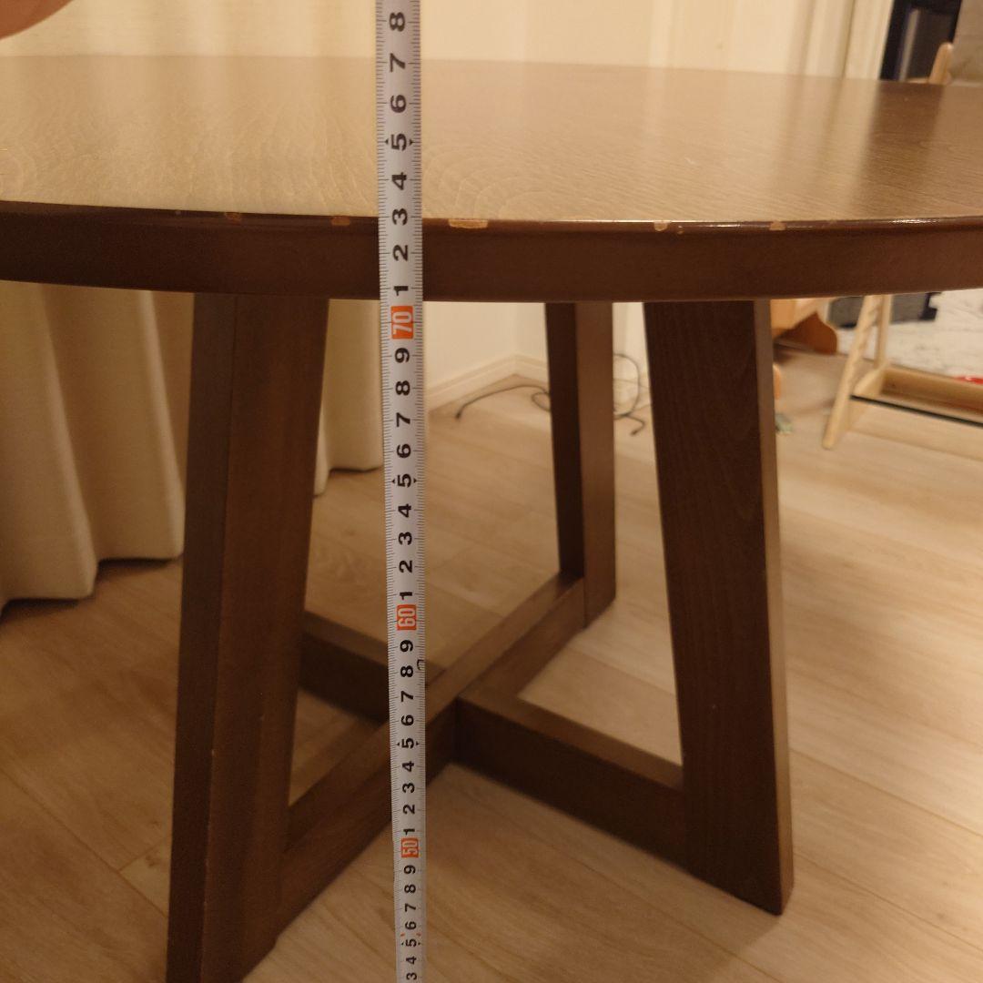 丸テーブル　5点セット　椅子　ダイニングテーブル