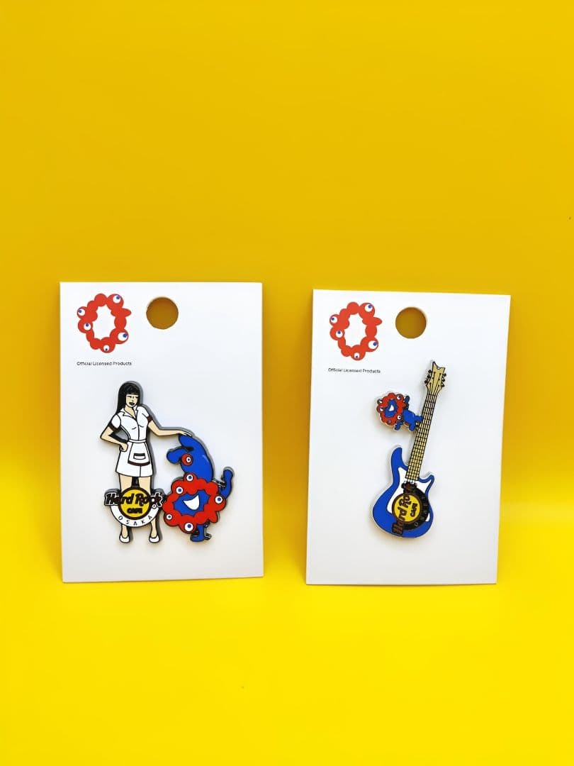 万博 ミャクミャク ハードロックカフェ 大阪 ピンバッジセット 万博