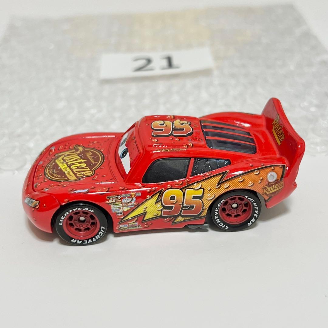 レア　マテル　カーズ　WET ウェット　ライトニングマックイーン　ミニカー