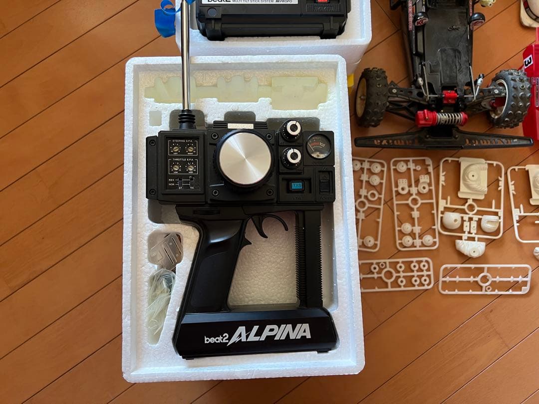 タミヤ ホットショット&トムス ラジコン&プロポセット ジャンク 当時物