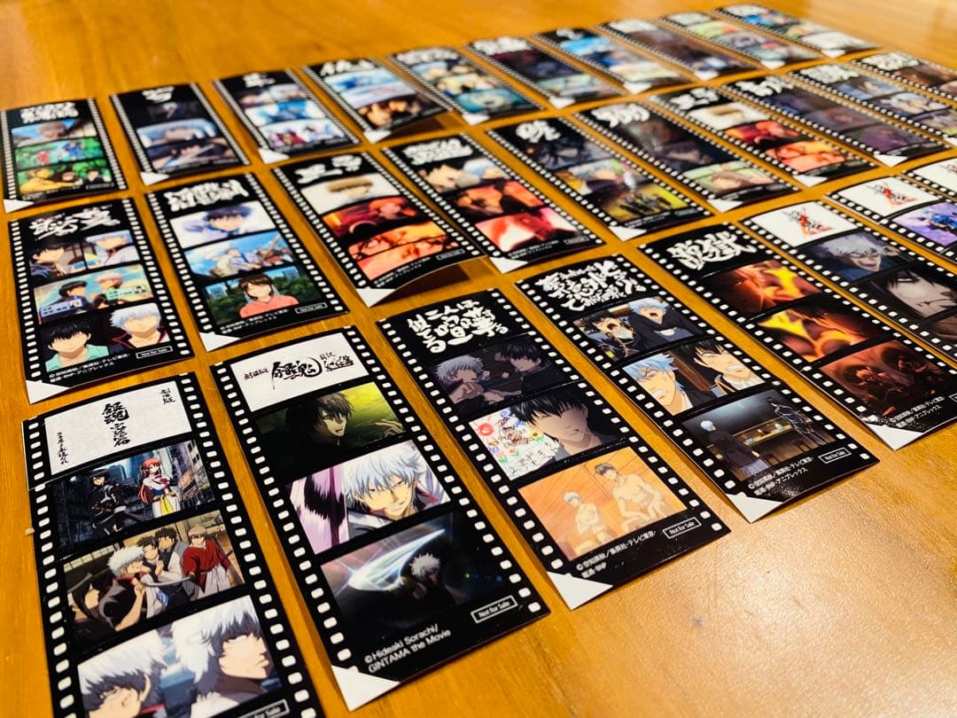 希少】映画「銀魂 THE FINAL」入場者特典フィルム風シール全30種