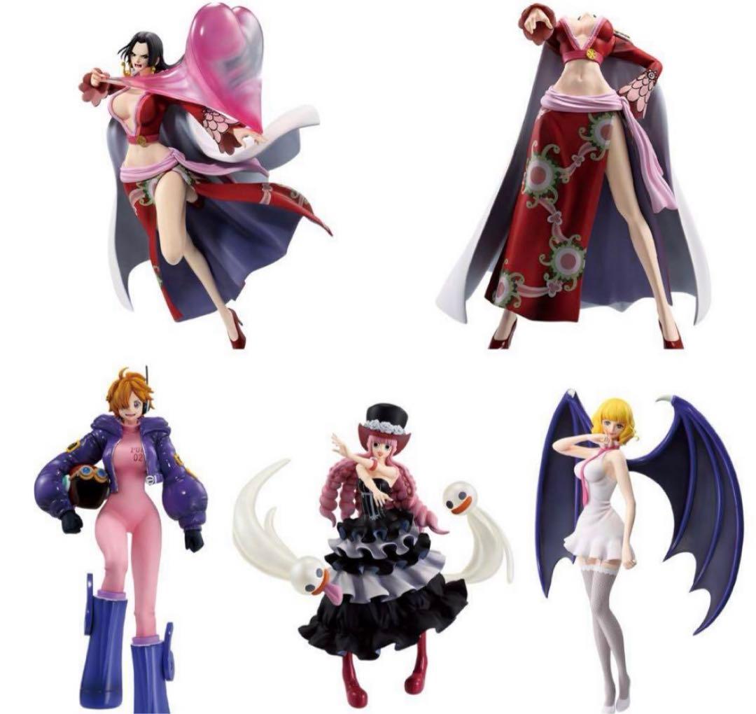 一番くじ ワンピース メモリーオブヒロイン フィギュアコンプ5体セット