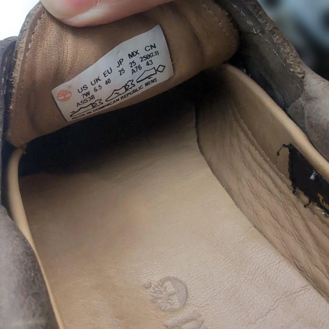 ティンバーランド 3アイラグハンドソーンボートシューズ ヌバック