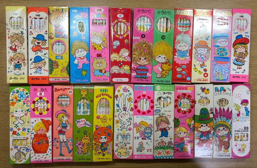 水森亜土　鉛筆まとめ 水森亜土 鉛筆まとめ 水森亜土 鉛筆まとめ 水森亜土レア鉛筆セット12本全