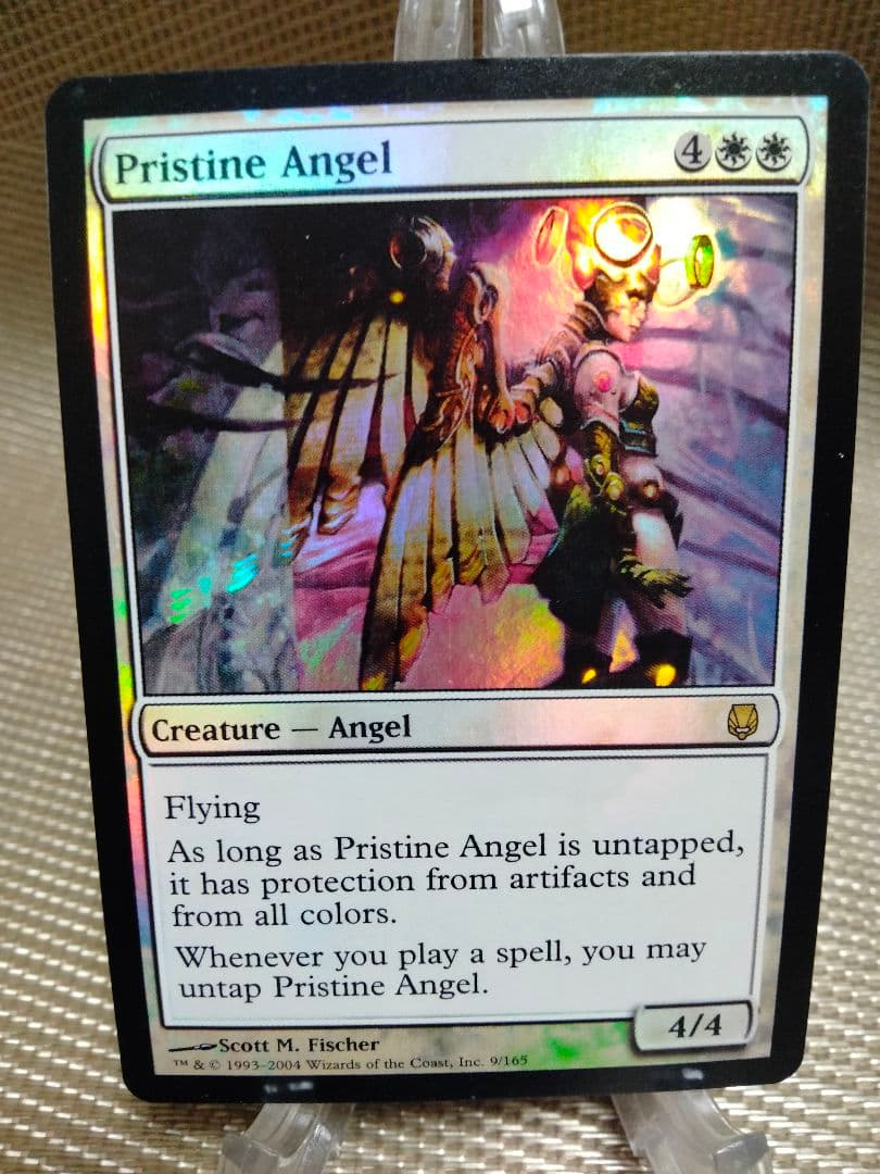 【ご確認用】ダークスティール foil 清純な天使 英語 1枚　MTG ご確認用】ダークスティール foil 清純な天使 英語 1枚 MTG