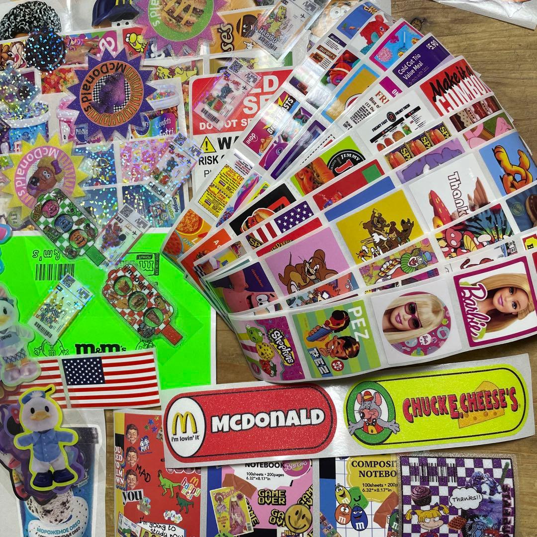 ロールシール 200枚 アメキャラ フード系など 99 - メルカリ