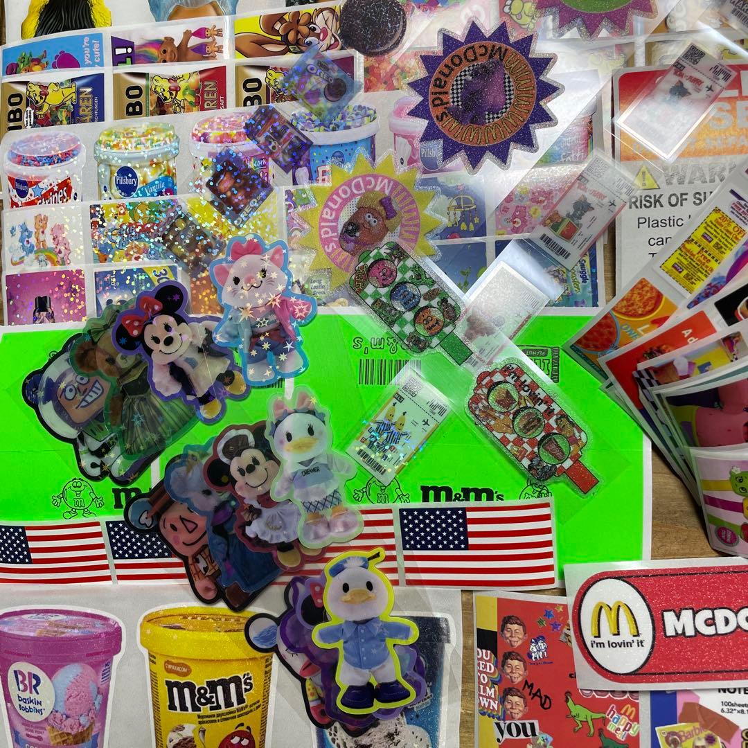 ロールシール 200枚 アメキャラ フード系など 99 - メルカリ