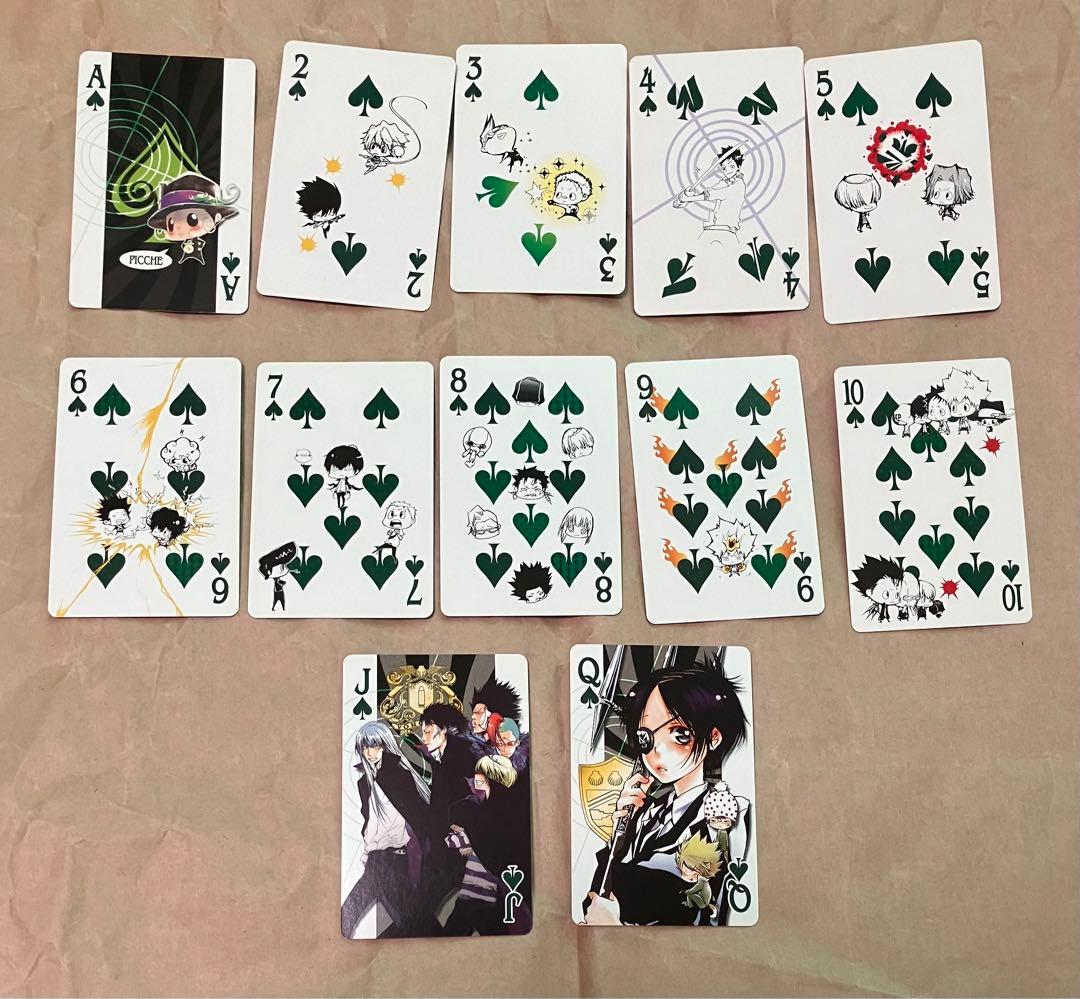 家庭教師ヒットマンREBORN! トランプ ジャンプフェスタ 2009 スペード