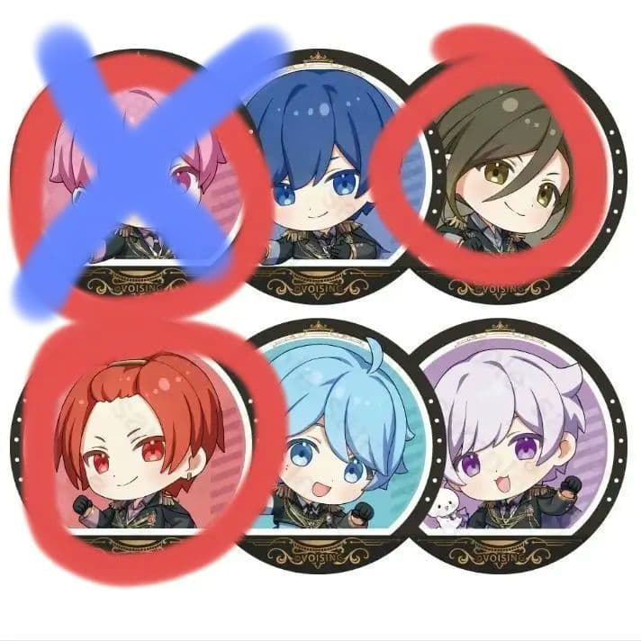 いれいす りうら ないこ 悠佑 缶バッチ 4周年 デフォ - メルカリ