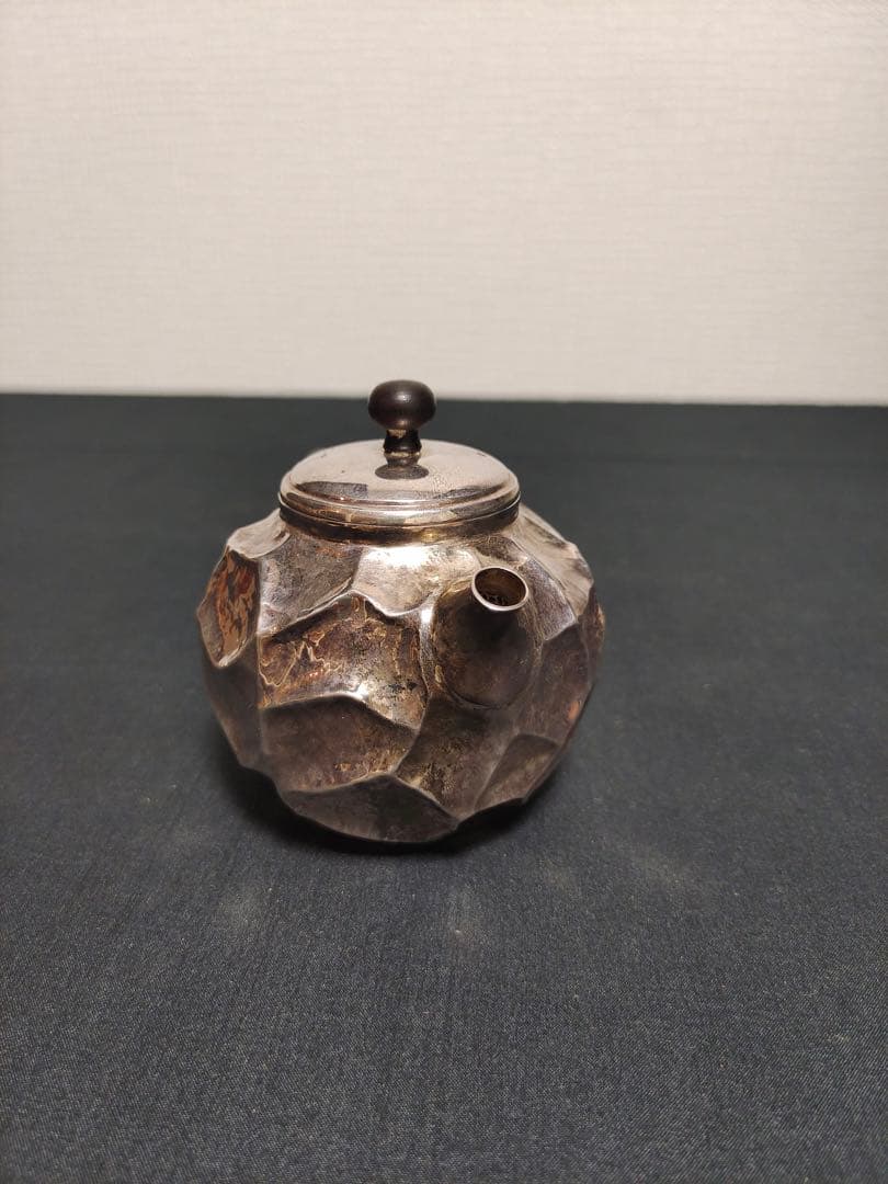 純銀急須　銀瓶　茶道具　214g