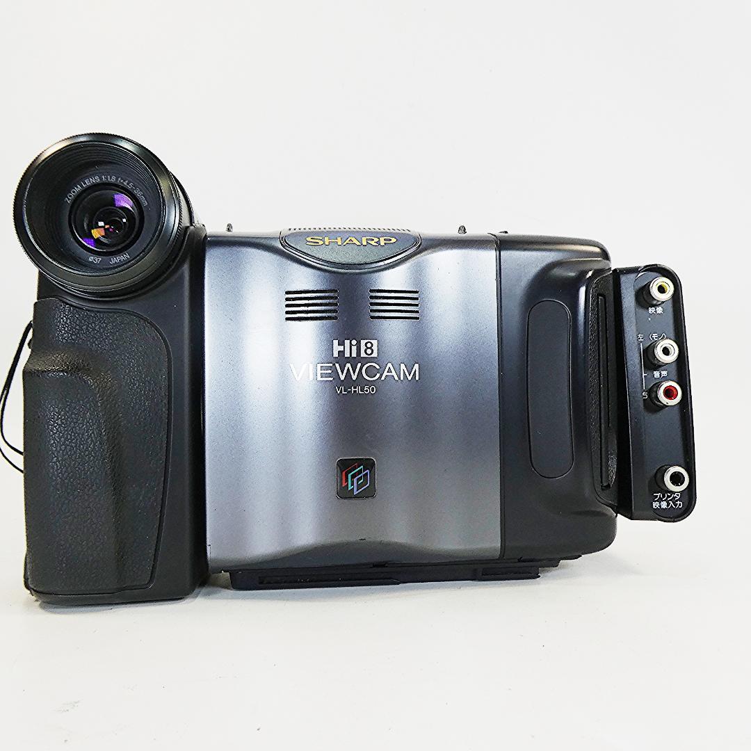 動動作良好 ビデオHi8 シャープ VL-HL50 8ミリビデオカメラDVD化に