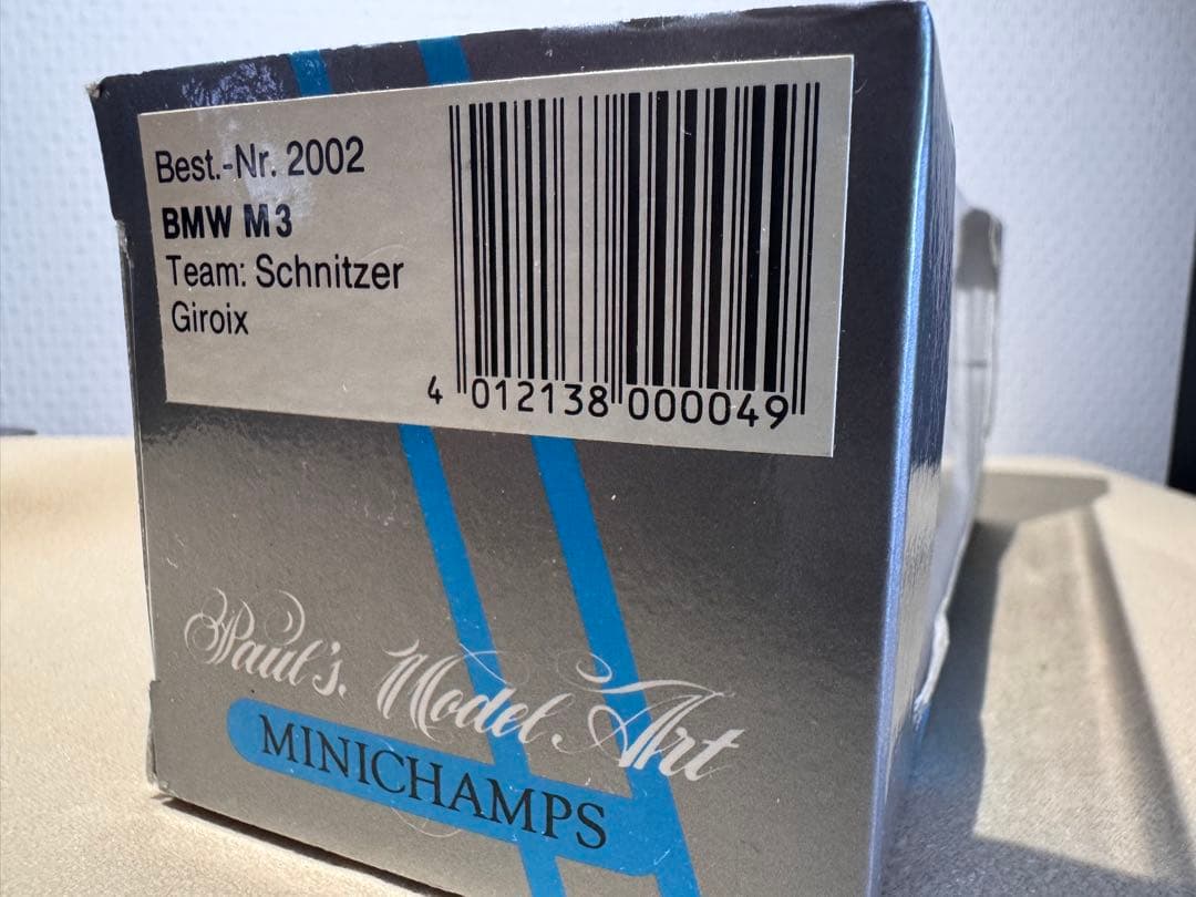 ミニカー MINICHAMPS BMW M3 Schnitzer1/43