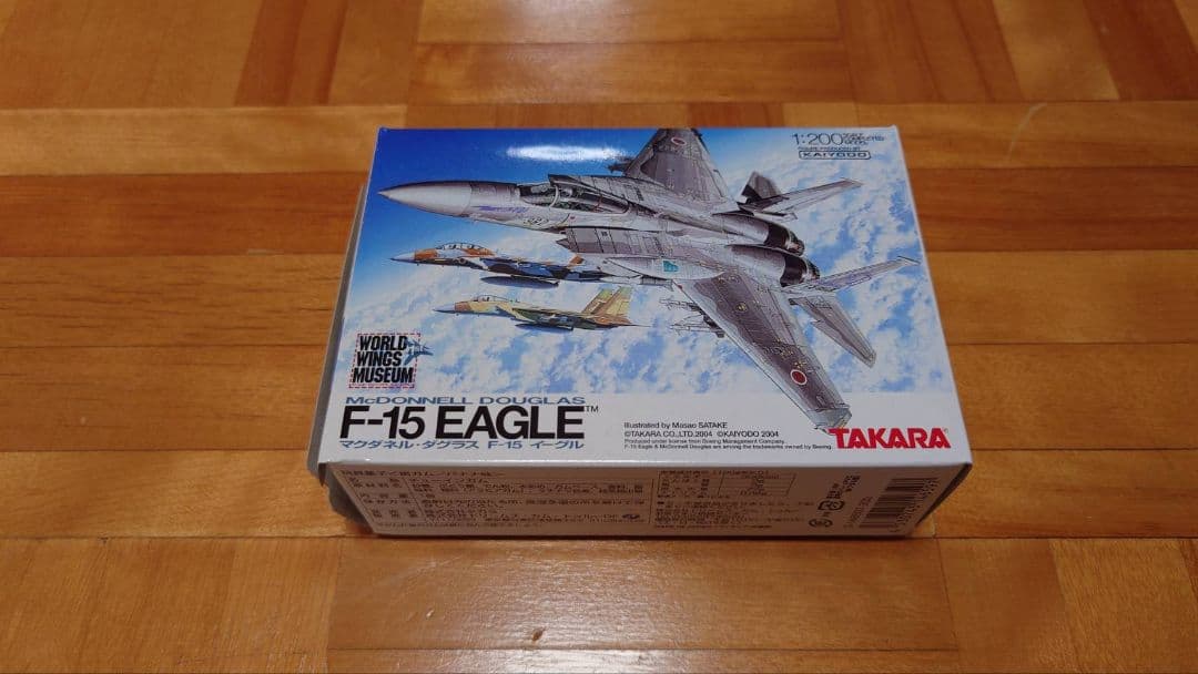 TAKARA　ワールドウイングス　ミュージアム　F-15 イーグル　EAGLE