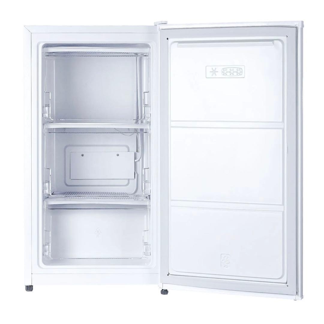 【新品】冷凍庫 60L スリム 小型 省エネ 大容量 サブ冷凍庫 直冷式 2台目