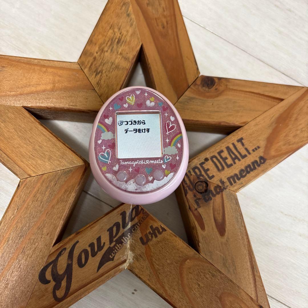たまごっちミーツ　メルヘン　ピンク　ハート