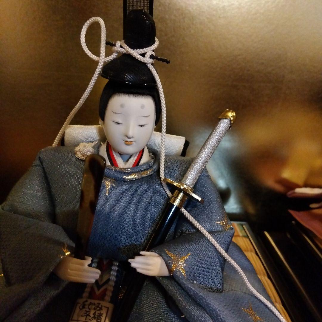 雛人形 伝統的な雛祭り用　江戸雛　市川豊玉作