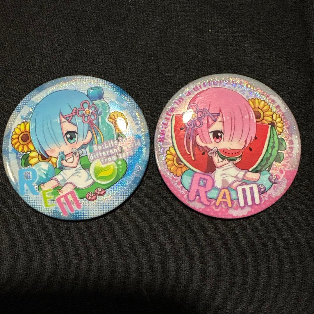 レム ラム 缶バッジ セット - メルカリ