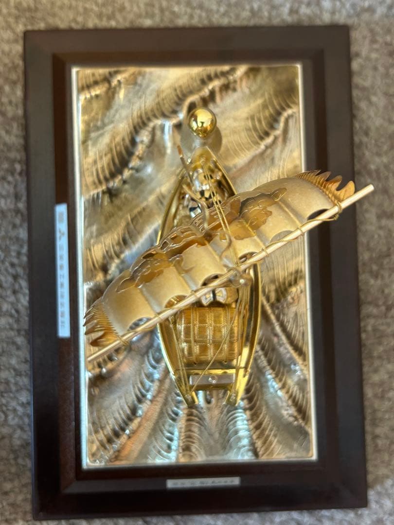 銀製 宝船 武比古作 6号(房)銀船 本体SILVER985