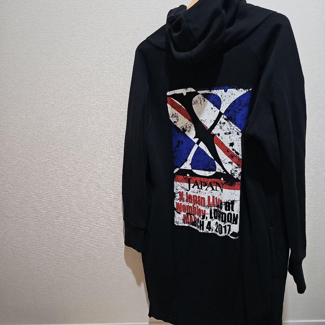 X JAPAN Live at Wembley ロングパーカー