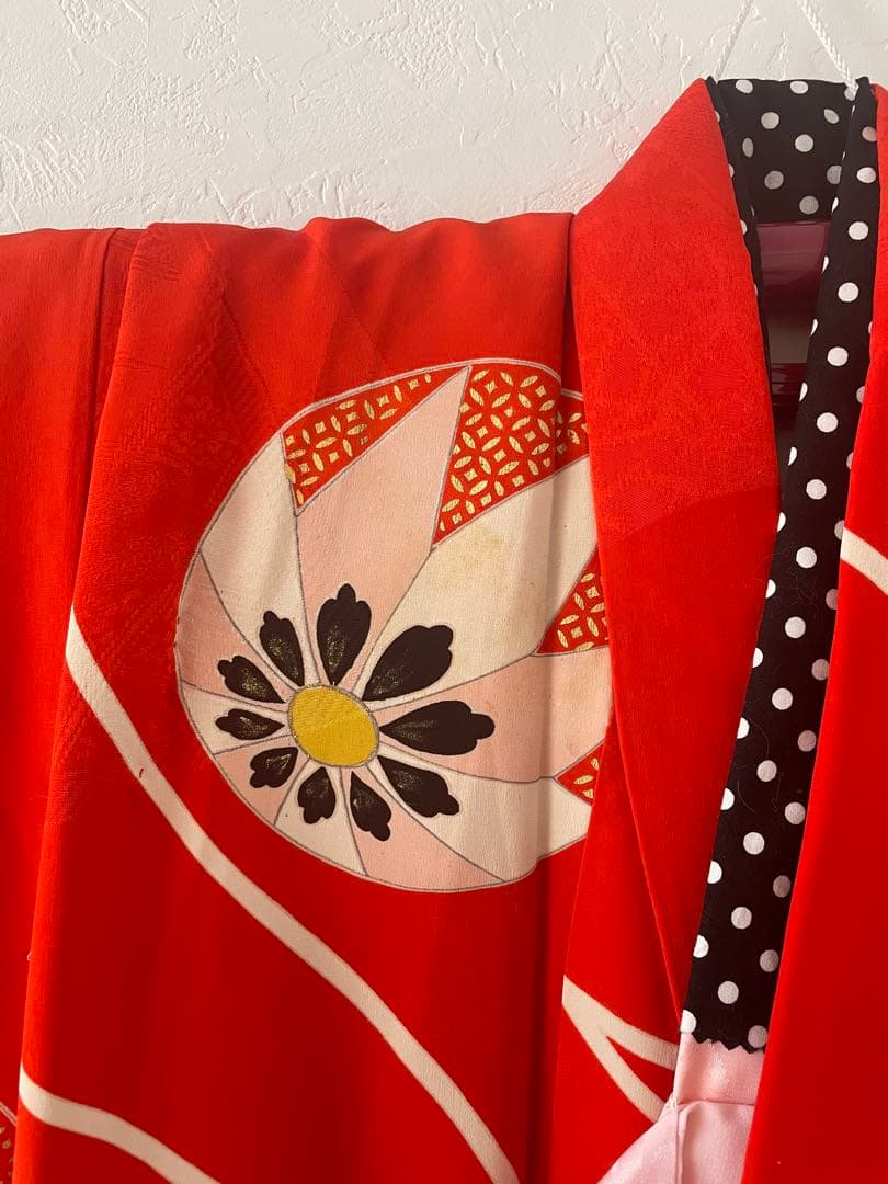 七五三　5歳　正絹　お着物セット