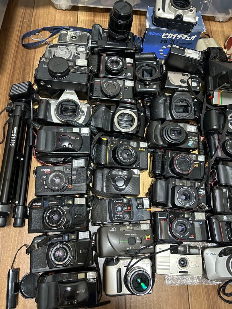 フィルムカメラデジカメレンズおまとめ21個ジャンク