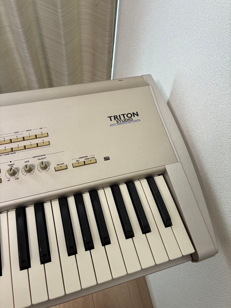 Junk KORG TRITON Studio 76 EXB-PCM09 with CD - Ship from Mercari
