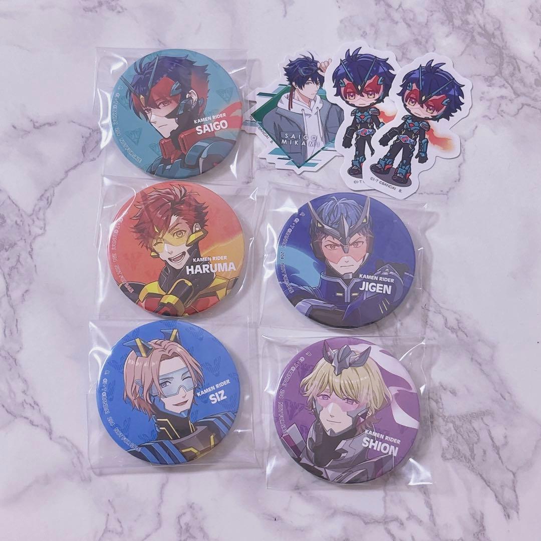 深水紫苑 CANバッジ ライドカメンズ