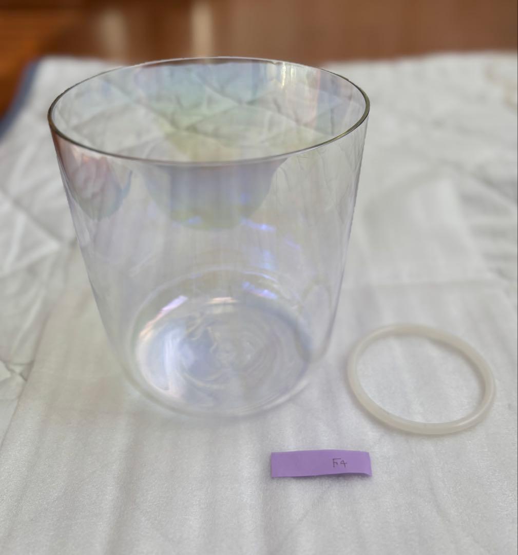 クリスタルボウル5個と収納バッグセット