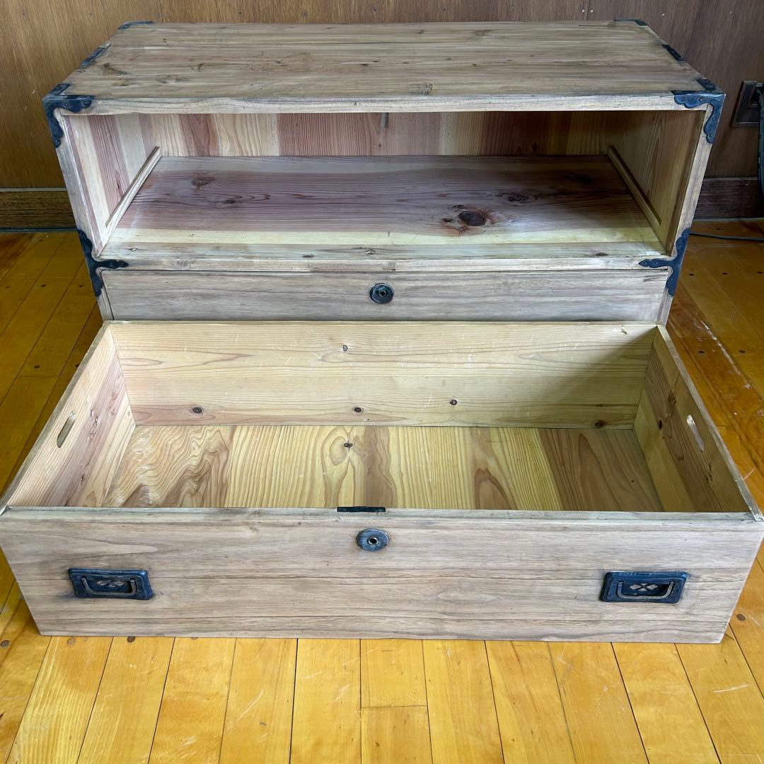 古箪笥 店舗什器 棚 a