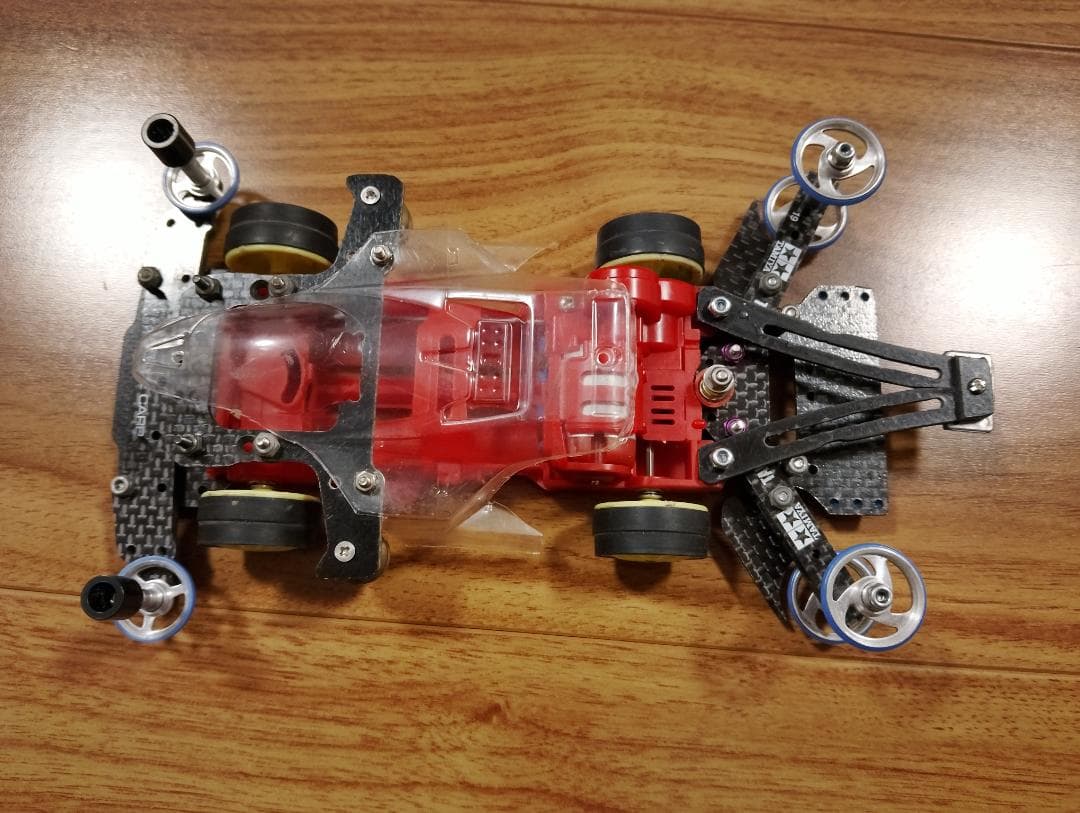 ☆ミニ四駆 サンダーショット ポリカボディ 提灯 ATバンパー カスタム