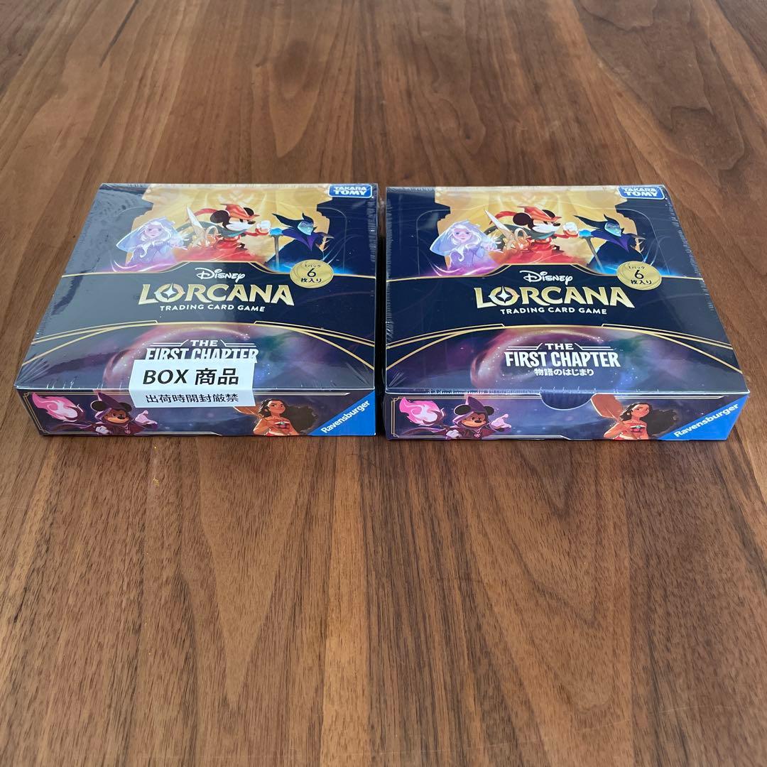 DisneyLORCANA ディズニーロルカナ シュリンク付き 2BOX