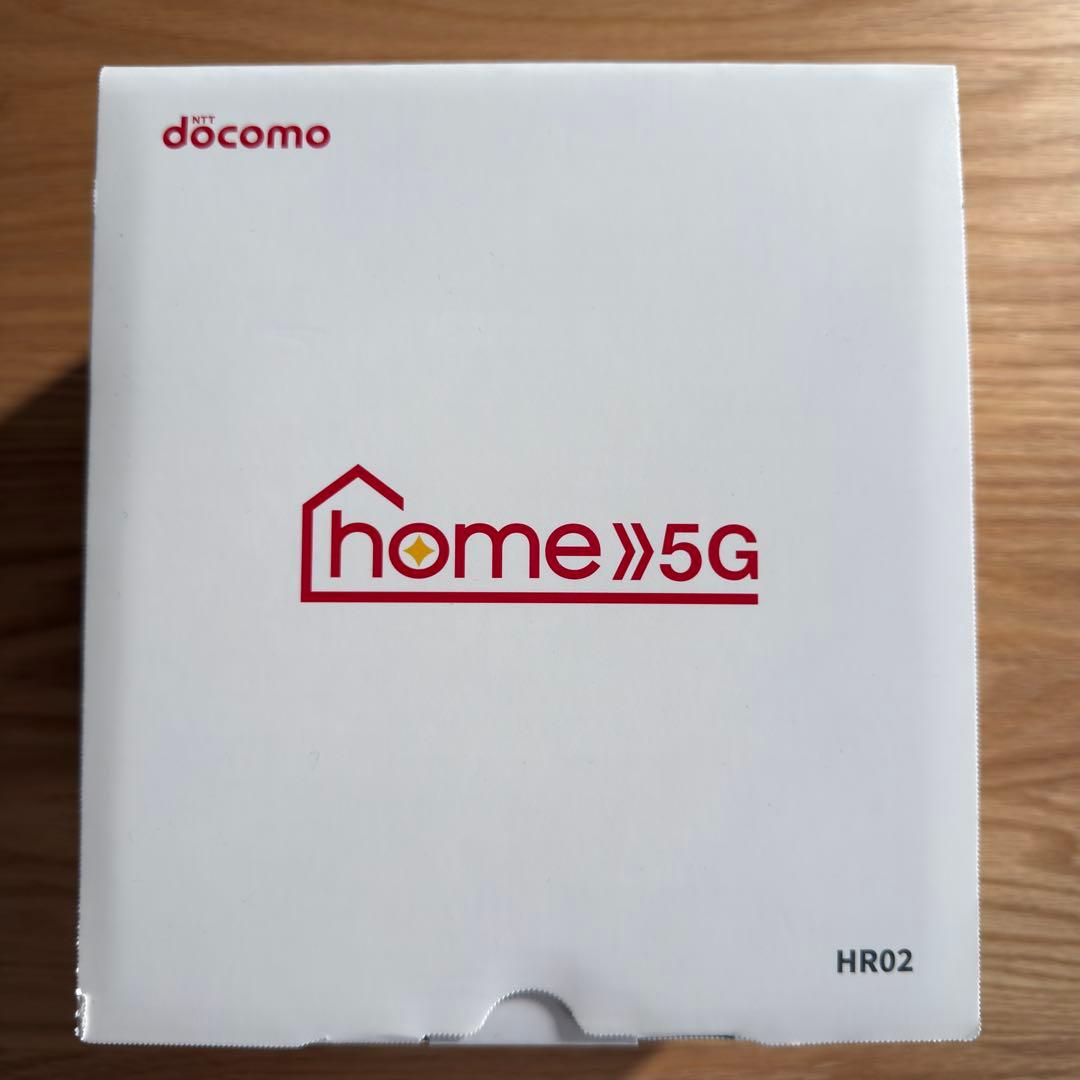 新品未使用　docomo ドコモ 5G HR02 [ダークグレー]ホームルーター Galaxy 「新品未使用品」home 5G HR02 [ダークグレー] WiFiルーター