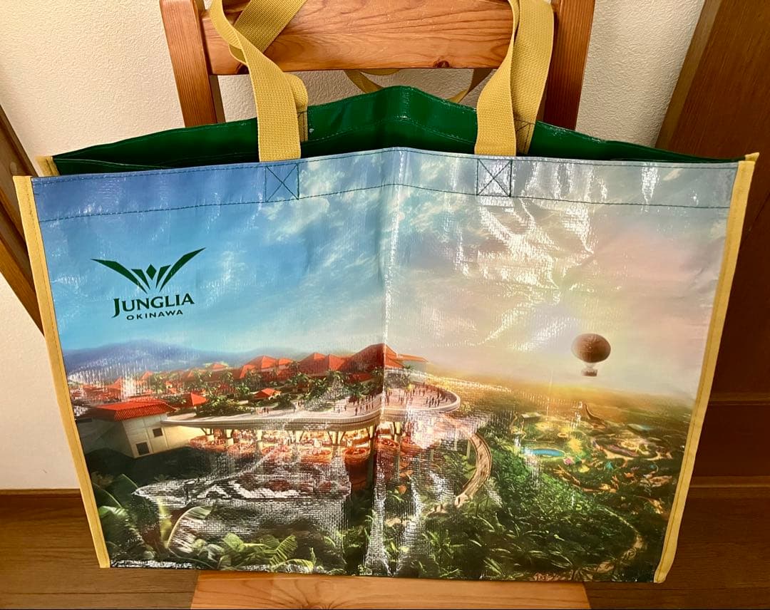 ジャングリア JUNGLIA 沖縄 新品ワリフバッグ ショッピングバッグ