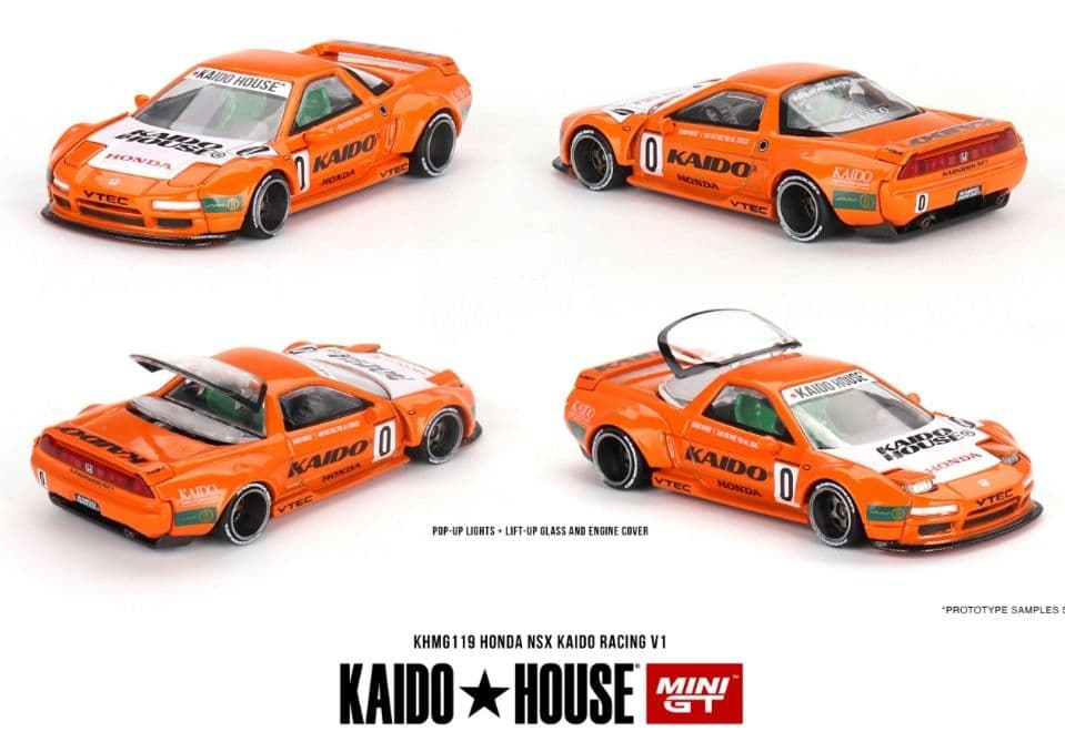 MINI GT 街道ハウス NSX V1 チェイス 未開封 2台セット