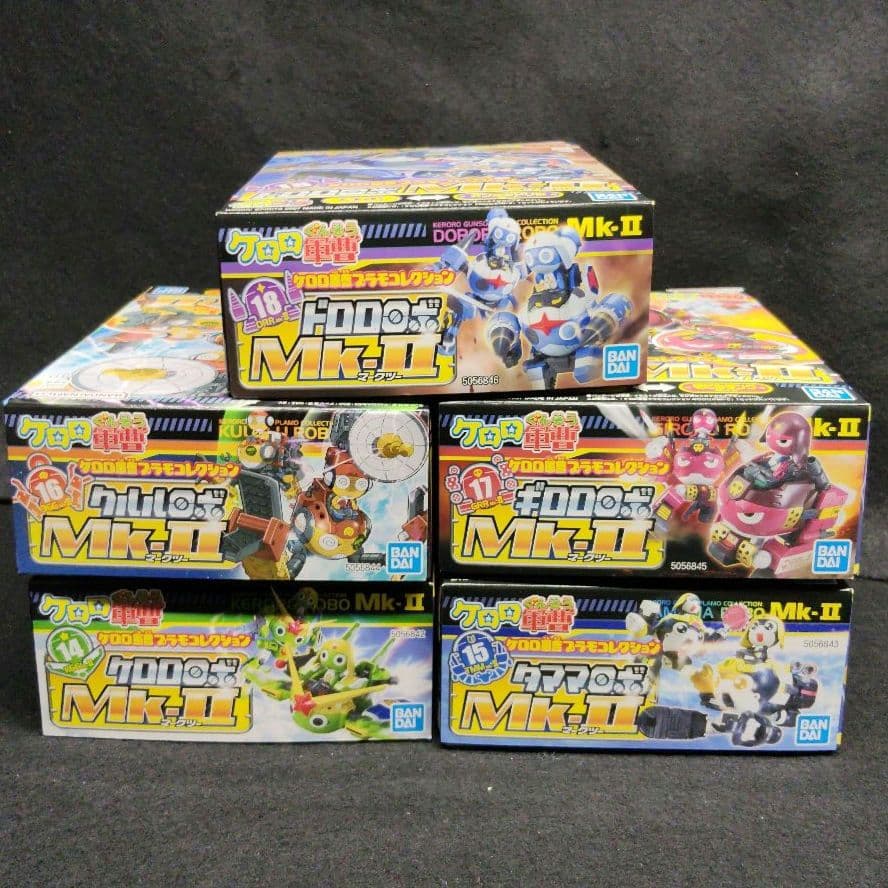 ロボMk-II 5種セット》ケロロ軍曹プラモコレクション - メルカリ