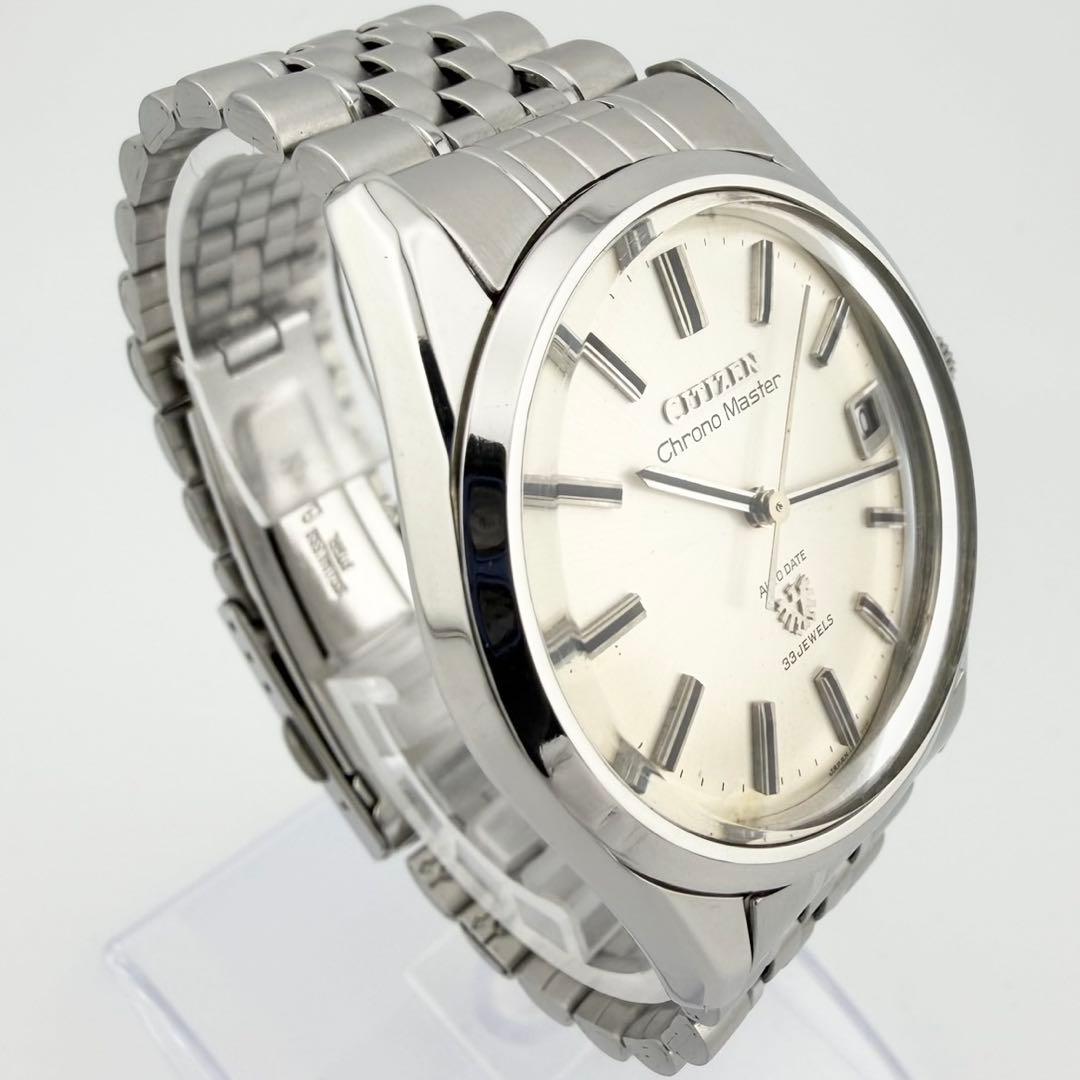 極希少 状態良好品 シチズン クロノマスター メダリオン メンズ 自動巻き腕時計