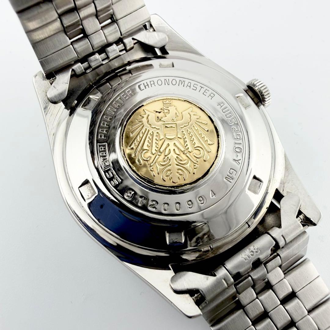 極希少 状態良好品 シチズン クロノマスター メダリオン メンズ 自動巻き腕時計