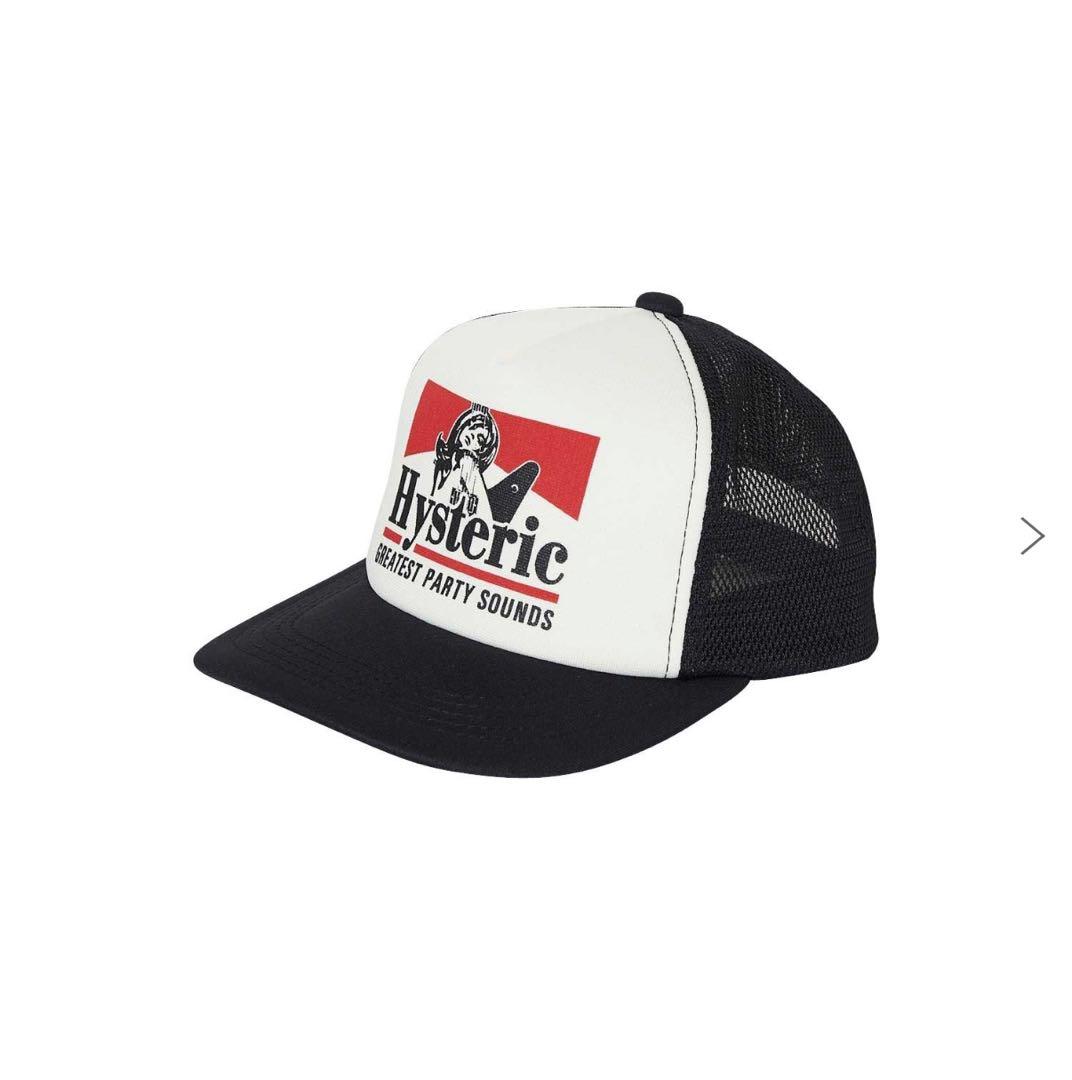 ヒステリックグラマー　ヒス　キャップ GUITAR GIRL メッシュキャップ|HYSTERIC GLAMOUR MEN | HYSTERIC